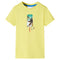 Kindershirt 104 geel