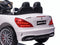 Mercedes-Benz SL65 AMG, 12v elektrische kinderauto Wit