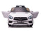 Mercedes-Benz SL65 AMG, 12v elektrische kinderauto Wit