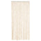 Vliegengordijn 100x230 cm chenille beige en wit