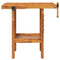 Werkbank met bankschroeven 92x48x83 cm massief acaciahout