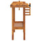 Werkbank met bankschroeven 92x48x83 cm massief acaciahout