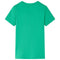 Kindershirt met voetbalprint 140 groen