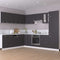 Hangkast 80x31x60 cm spaanplaat grijs