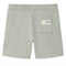 Kindershorts met trekkoord 104 gemleerd lichtkakikleurig