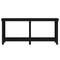 werkbank 180x50x80 cm massief grenenhout zwart