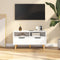 Tv-meubel 90x40x48,5 cm spaanplaat wit