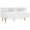 Tv-meubel 90x40x48,5 cm spaanplaat wit