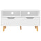 Tv-meubel 90x40x48,5 cm spaanplaat wit