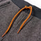 Kinderjoggingbroek 92 gemleerd donkergrijs