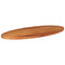 Tafelblad ovaal 100x40x3,8 cm massief acaciahout