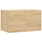 Wandkast 60x36,5x35 cm bewerkt hout sonoma eikenkleurig