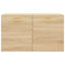 Wandkast 60x36,5x35 cm bewerkt hout sonoma eikenkleurig