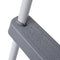 Zwembadladder 84 cm staal grijs
