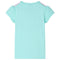 Kindershirt 140 lichtmintkleurig