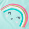 Kindershirt 140 lichtmintkleurig