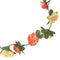 Kunstbloemslingers 6 st 240 cm roze en champagnekleurig