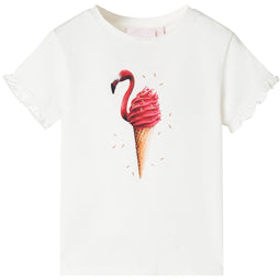 Kindershirt 140 ecru