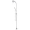 Buitendouche 215 cm aluminium
