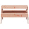 Picknicktafel voor kinderen 88x97x52 cm massief douglashout