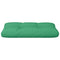 Palletkussen 80x40x12 cm stof groen