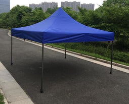 Partytent Easy Up 2,5 x 2,5 meter ALU frame zonder zijwanden in Blauw