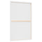 Canvasdoeken 12 st stof en massief grenenhout wit