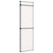 Promotiewand met 12 panelen inklapbaar 242x200 cm wit