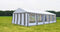 Classic Plus Feest-tent PVC 4x10x2 mtr in Wit-Grijs