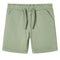 Kindershorts met trekkoord 104 lichtkaki