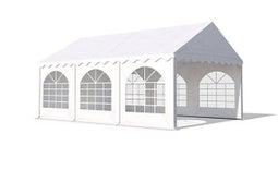 Classic Plus Partytent PVC 5x5x2 mtr in Wit