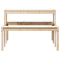 Picknicktafel 110x134x75 cm massief grenenhout