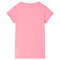 Kindershirt 128 felroze