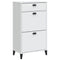 Schoenenkast VIKEN massief grenenhout wit