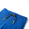 Kindershort met trekkoord 128 blauw