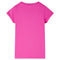 Kindershirt 116 donkerroze