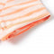 Kindershirt gestreept 128 neonoranje
