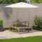 Picknicktafel 110x134x75 cm gempregneerd grenenhout