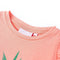 Kindershirt 92 neonkoraal
