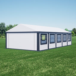 Ultimate Partytent PVC 5x10x2.2 meter in Antraciet-Wit