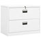 Archiefkast 90x46x72,5 cm staal wit