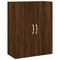 Wandkast 69,5x34x90 cm bruineikenkleurig