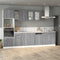Onderkast met lade 40x46x81,5 cm bewerkt hout grijs sonoma