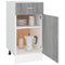Onderkast met lade 40x46x81,5 cm bewerkt hout grijs sonoma