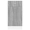 Onderkast met lade 40x46x81,5 cm bewerkt hout grijs sonoma
