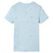 Kindershirt 140 lichtblauw