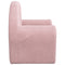 Kinderslaapbank zacht pluche roze