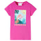 Kindershirt 128 donkerroze