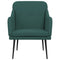 Fauteuil 63x76x80 cm stof donkergroen
