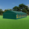 Premium Partytent PVC 6x12x2 mtr in Groen